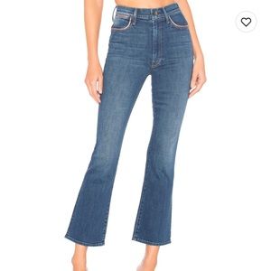 Mother Jeans Ankle flare crop